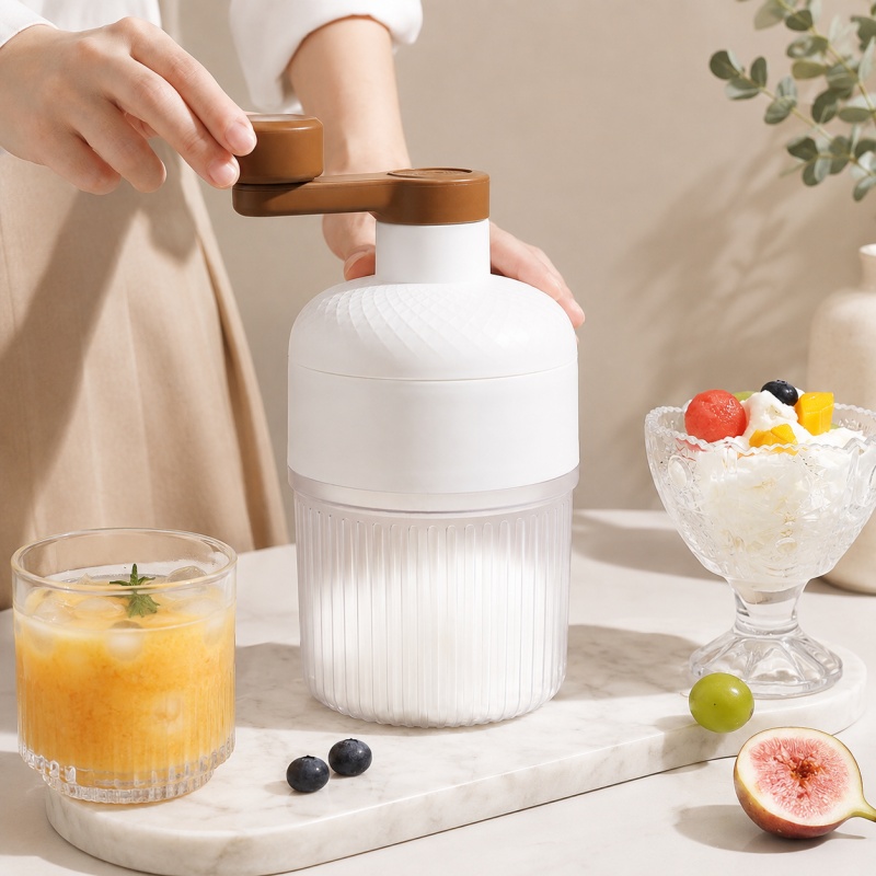 Kitchen Job - Portable Manual Ice Shaver Snow Cone