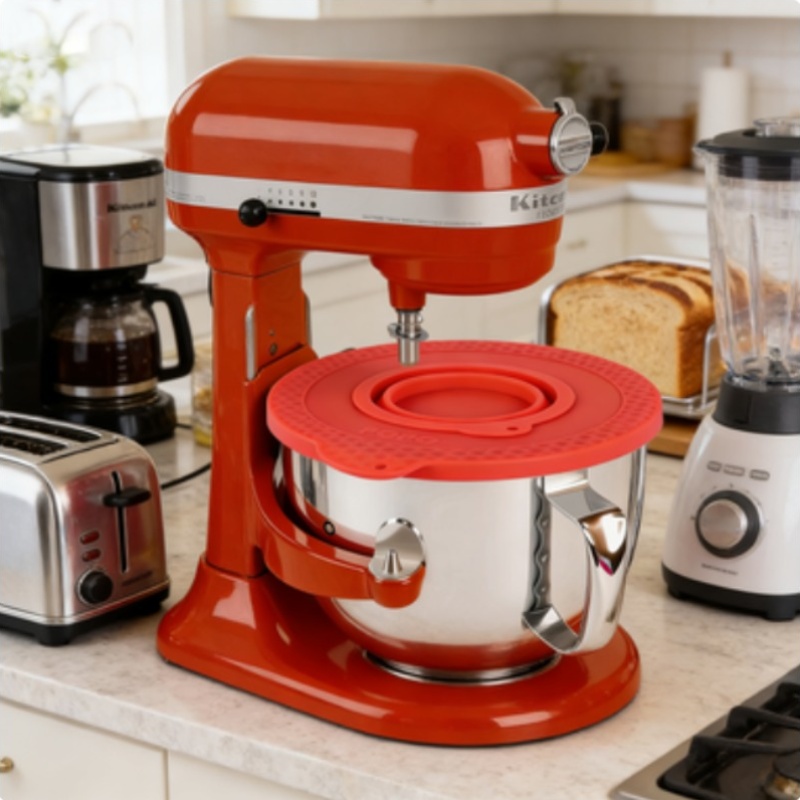 Silicone Mixer Bowl Cover Comp - Kitchen Aid Baking Lid review and price