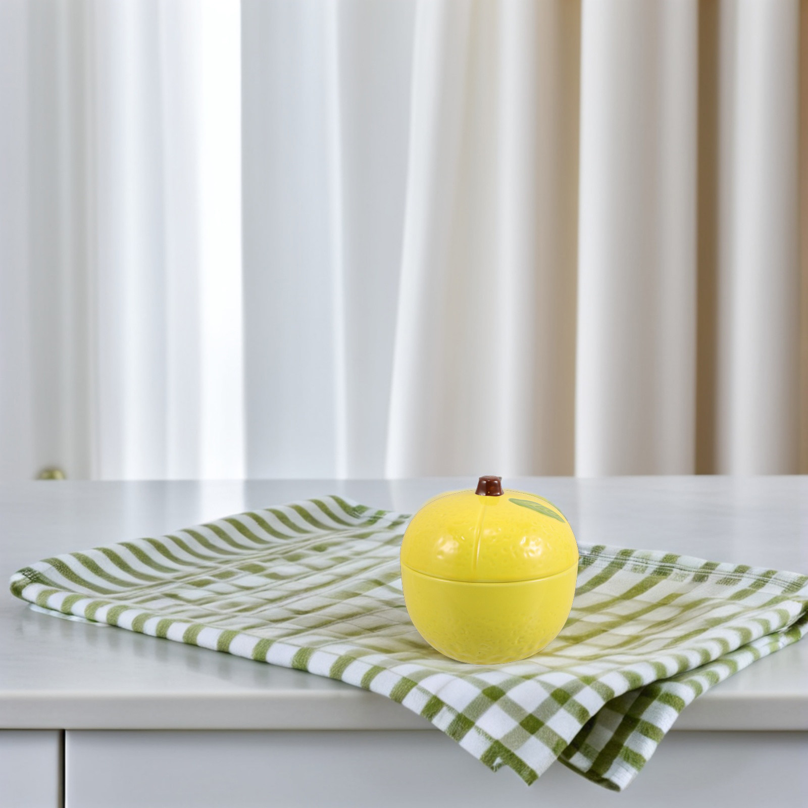 Ceramic Jar with Lid Fruit Sha - Kitchen Baking Canisters review and price