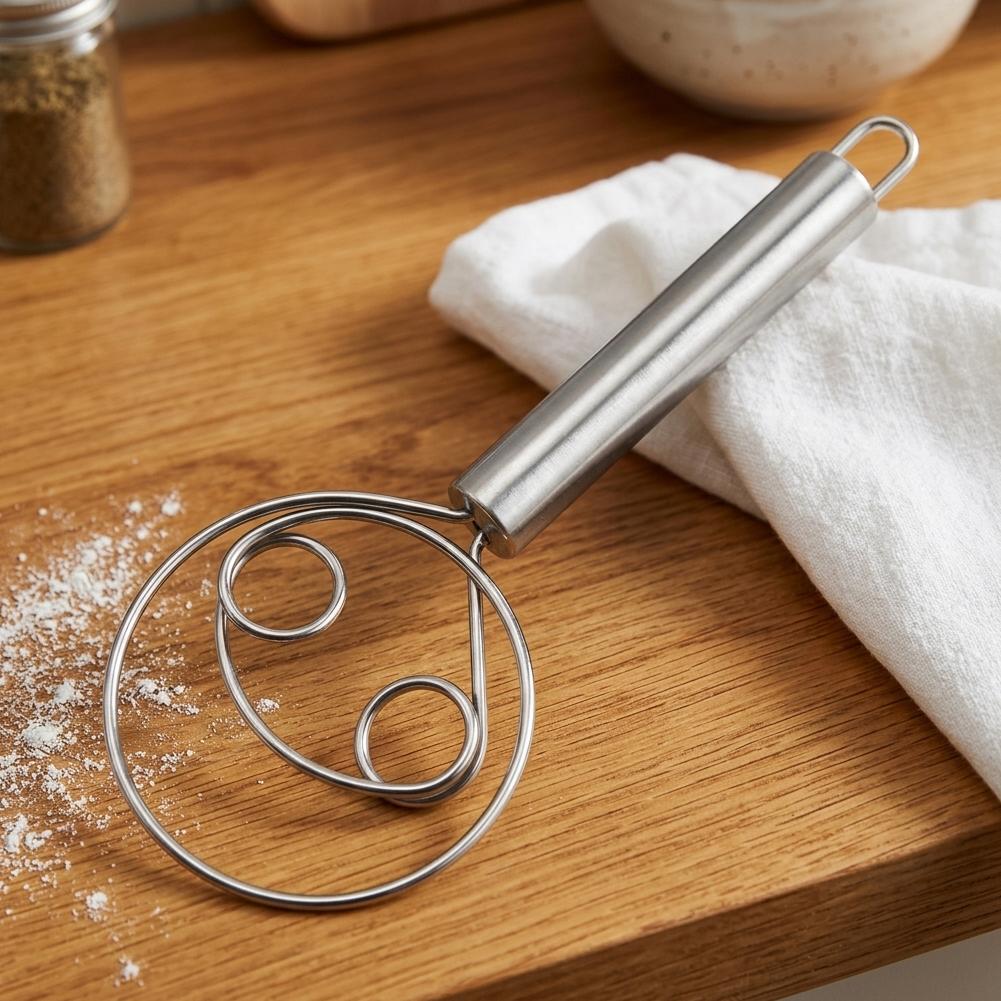 Dough Whisk Bread Mixer Stainl - Bread Baking Kitchen Utensils review and price