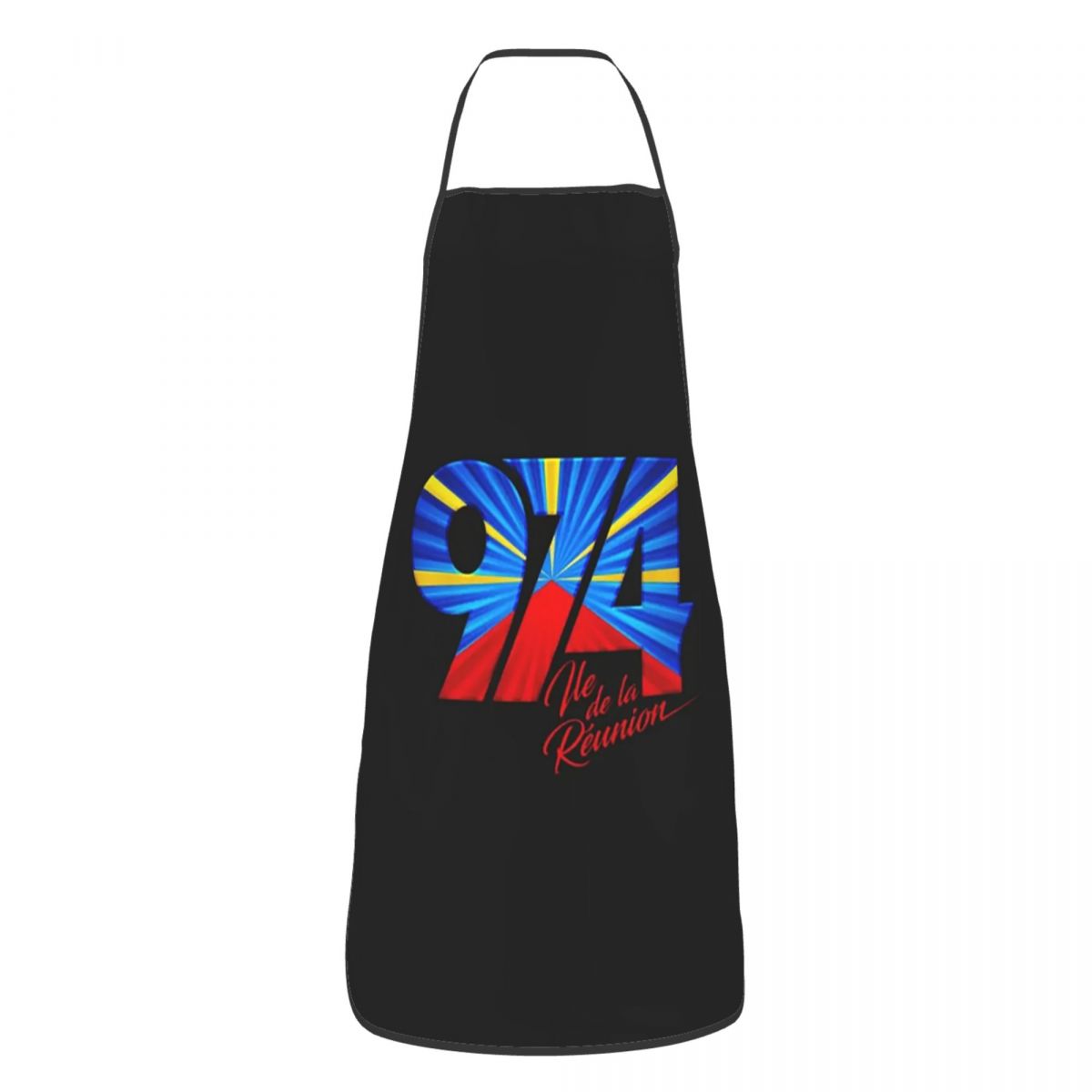 974 Reunion Island Flag Apron  - Kitchen Baking Island review and price