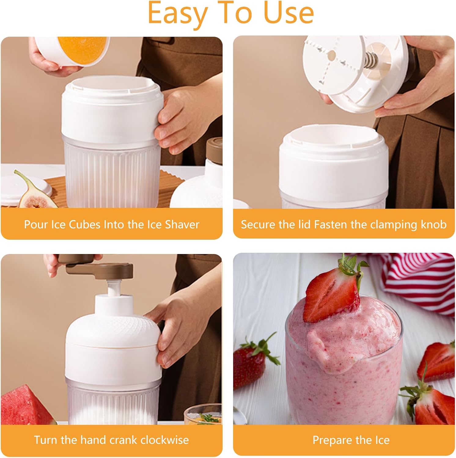 Portable Manual Ice Shaver Sno - Kitchen Job review and price