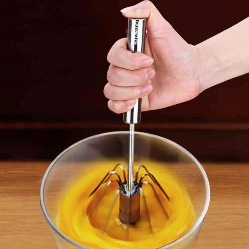 Manual Pressure Rotary Blender - Kitchen Baking Blender review and price