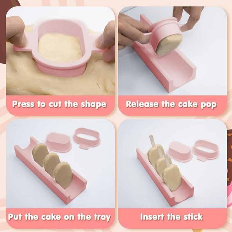 Cake Pop Mold Set with Tray No - Kitchen Baking Tray review and price