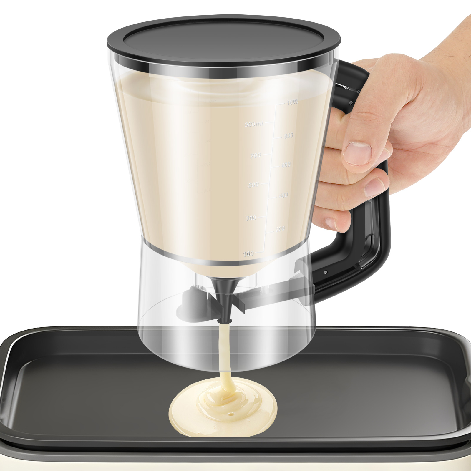 900/1000ml Pancake Batter Disp - Kitchen Baking Blender review and price