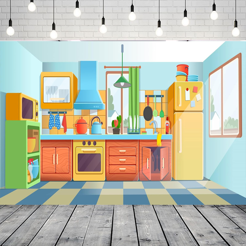Photography Backdrop For Kids  - Kitchen Baking Background review and price