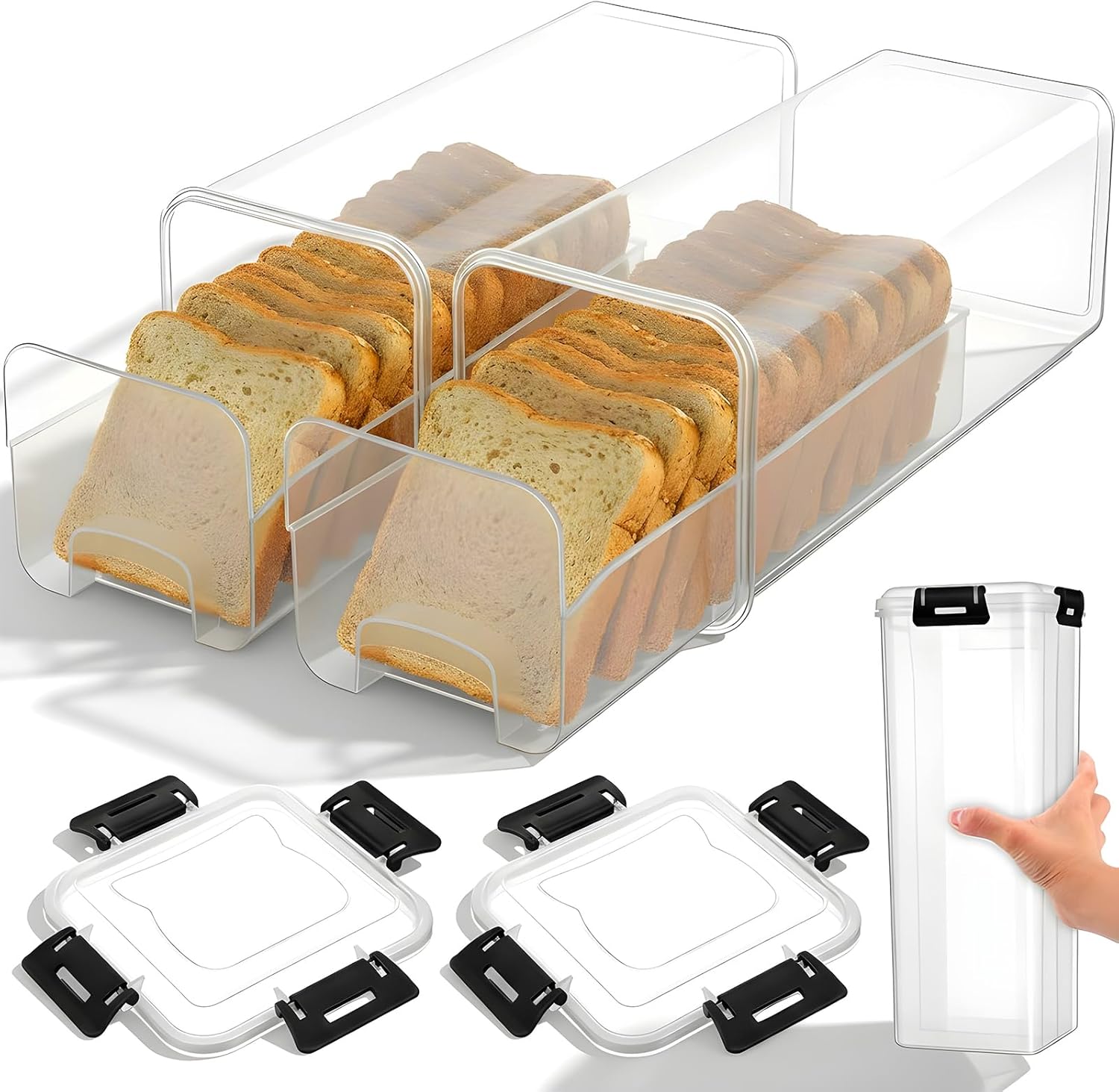 Bread Storage Container with A - Kitchen Baking Tray review and price