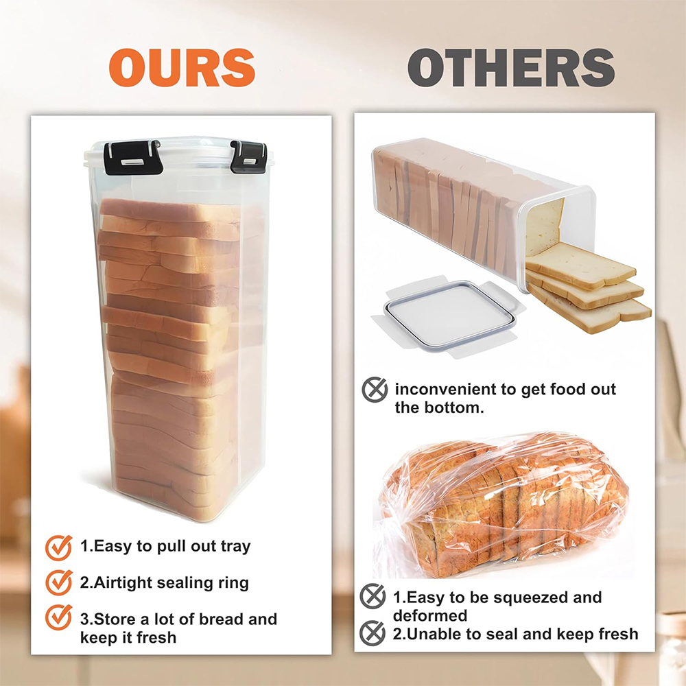 Bread Storage Container with A - Kitchen Baking Tray review and price