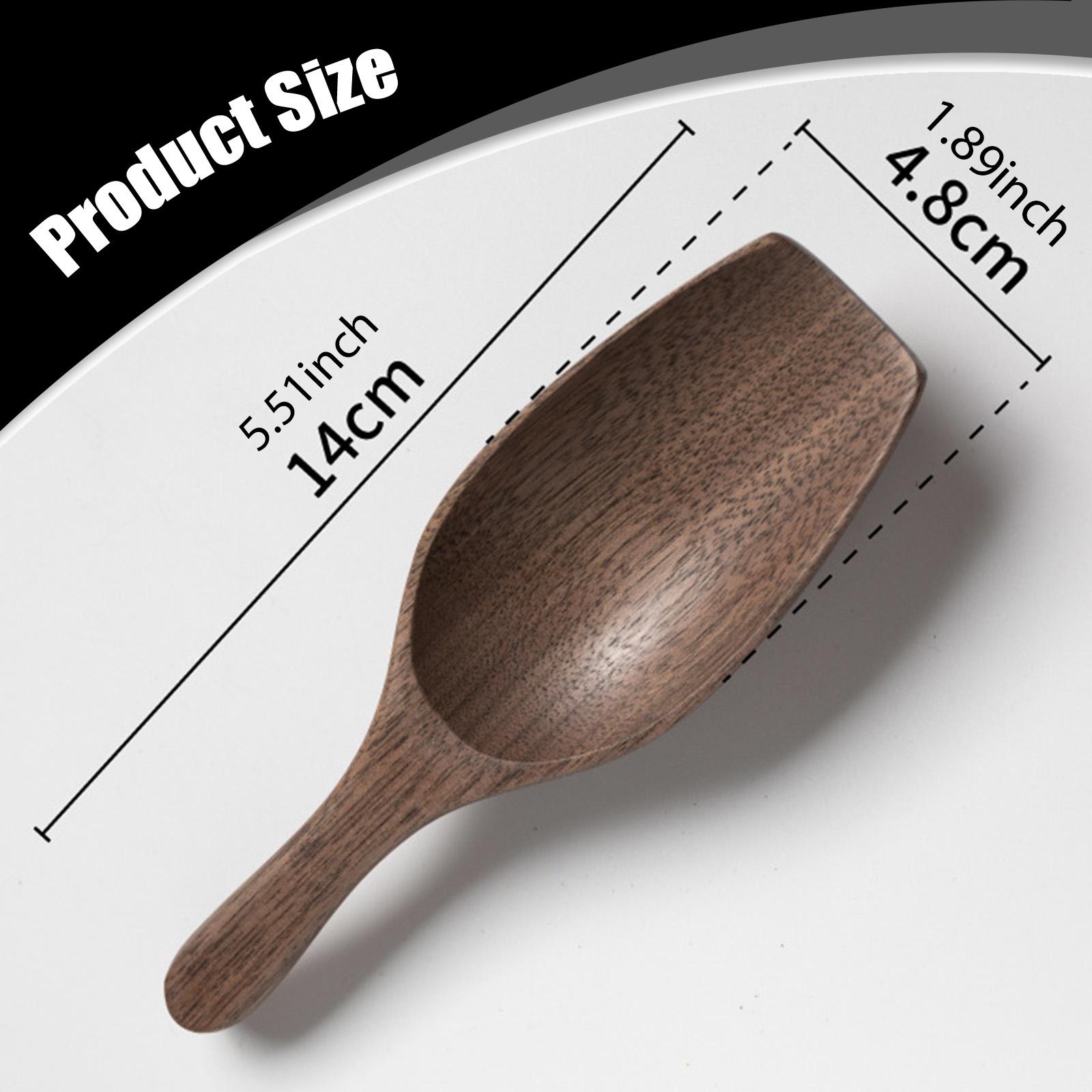Solid Wood Coffee Measuring Sp - Kitchen Baking Canisters review and price