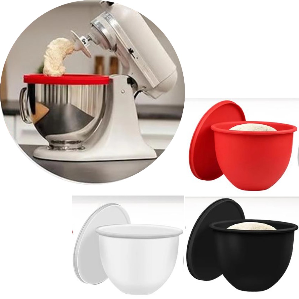 1PC Universal Silicone Bowl Li - Kitchen Aid Baking Lid review and price