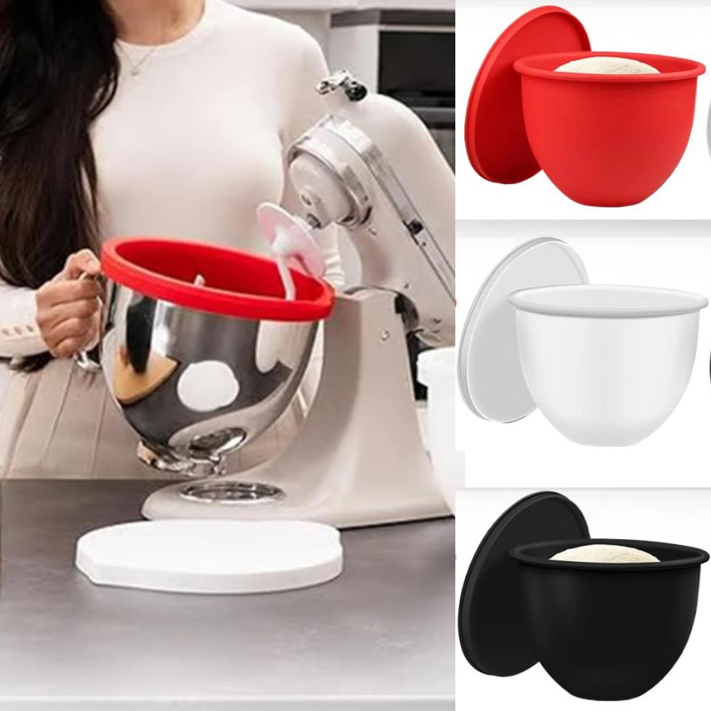 1PC Universal Silicone Bowl Li - Kitchen Aid Baking Lid review and price