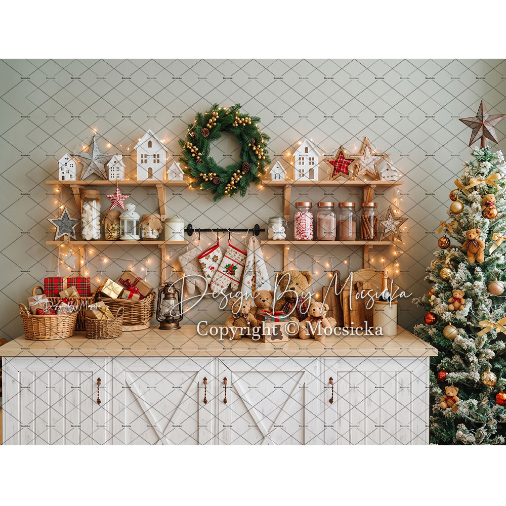 Mocsicka Christmas Gingerbread - Kitchen Baking Background review and price
