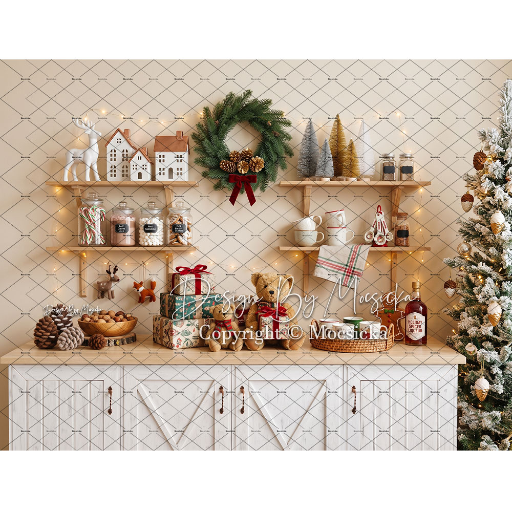 Mocsicka Christmas Gingerbread - Kitchen Baking Background review and price