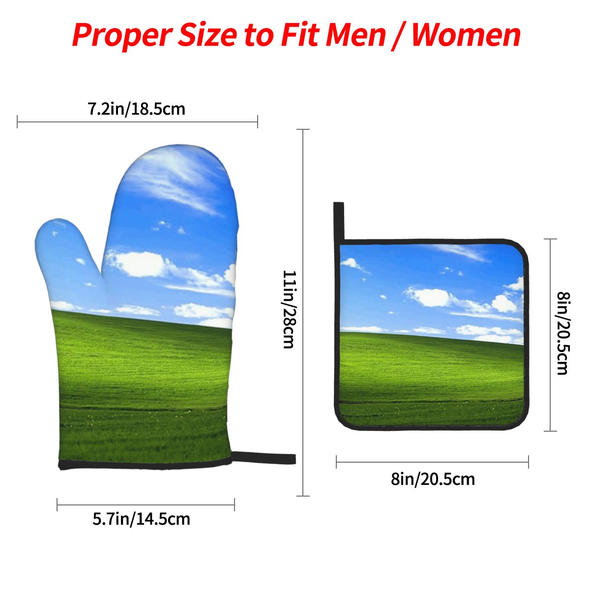 Windows XP Background Oven Mit - Kitchen Baking Background review and price