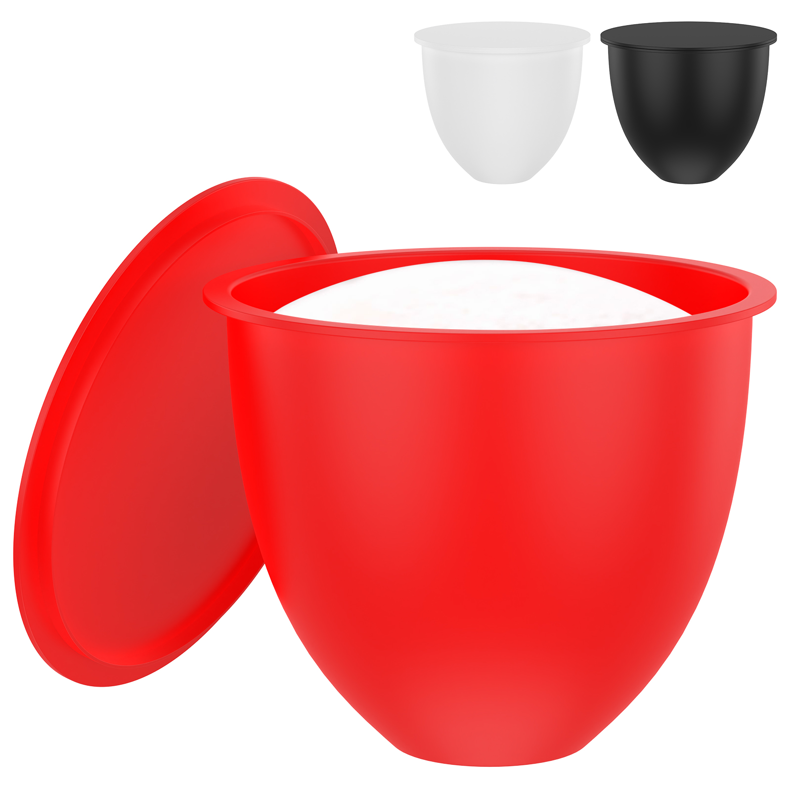 3Pcs Silicone Bowl With Lids I - Kitchen Aid Baking Lid review and price
