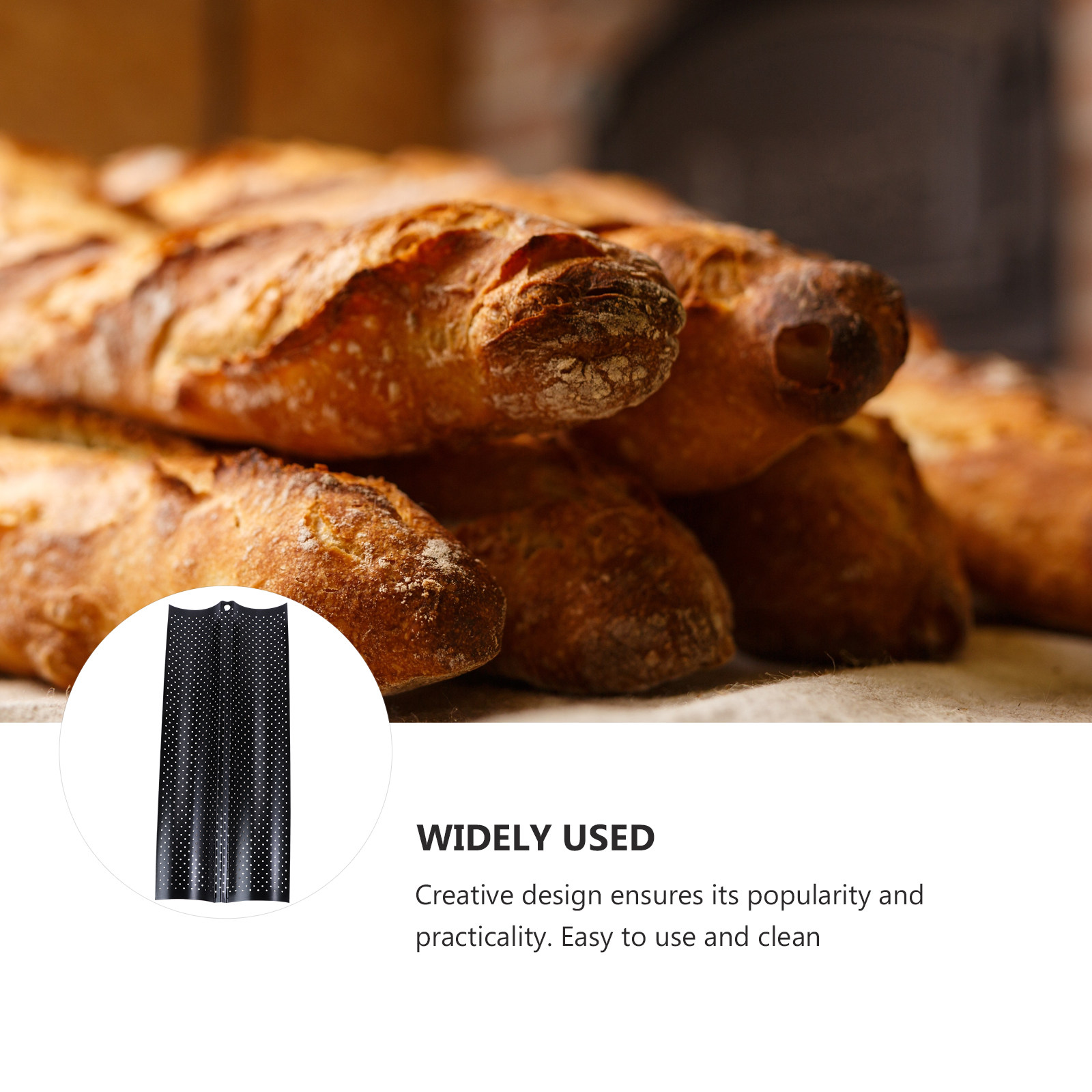 Premium French Bread Baking Mo - Kitchen Baking Tray review and price