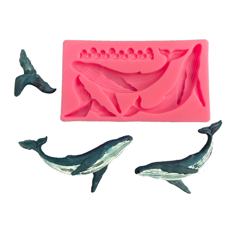 DIY Whale Silicone Mold Ocean  - Kitchen Baking Decor review and price