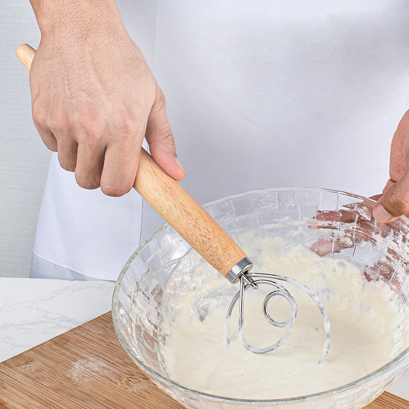 13inch Danish Dough Whisk Hand - Kitchen Baking Blender review and price
