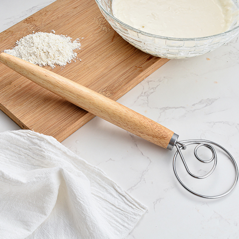 13inch Danish Dough Whisk Hand - Kitchen Baking Blender review and price