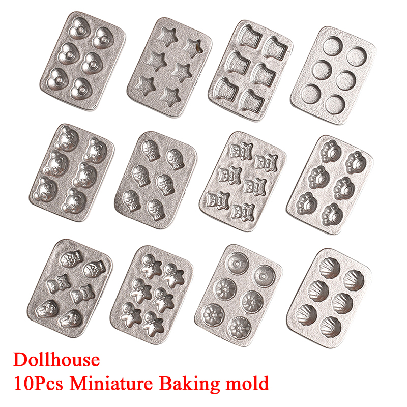 10pcs Doll House Miniature Min - Kitchen Baking Decor review and price