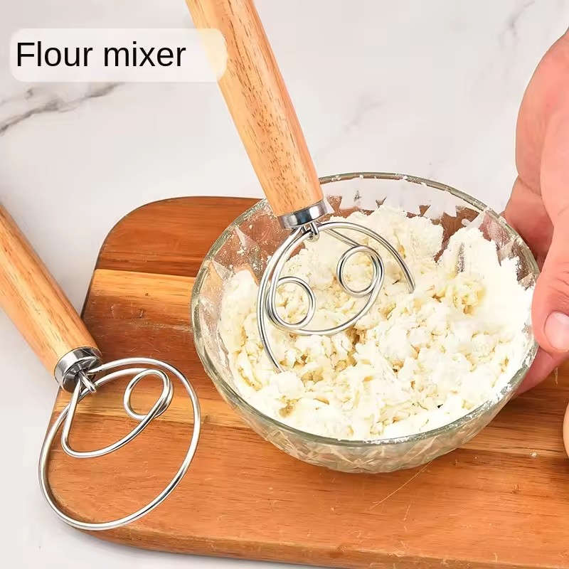 Stainless Steel Dough Whisk –  - Bread Baking Kitchen Utensils review and price