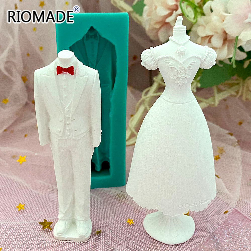 Wedding Dress Silicone Mold Ma - Kitchen Baking Decor review and price
