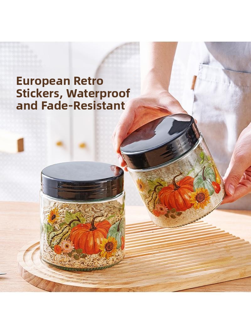 Thickened Glass Sealed Storage - Kitchen Baking Canisters review and price