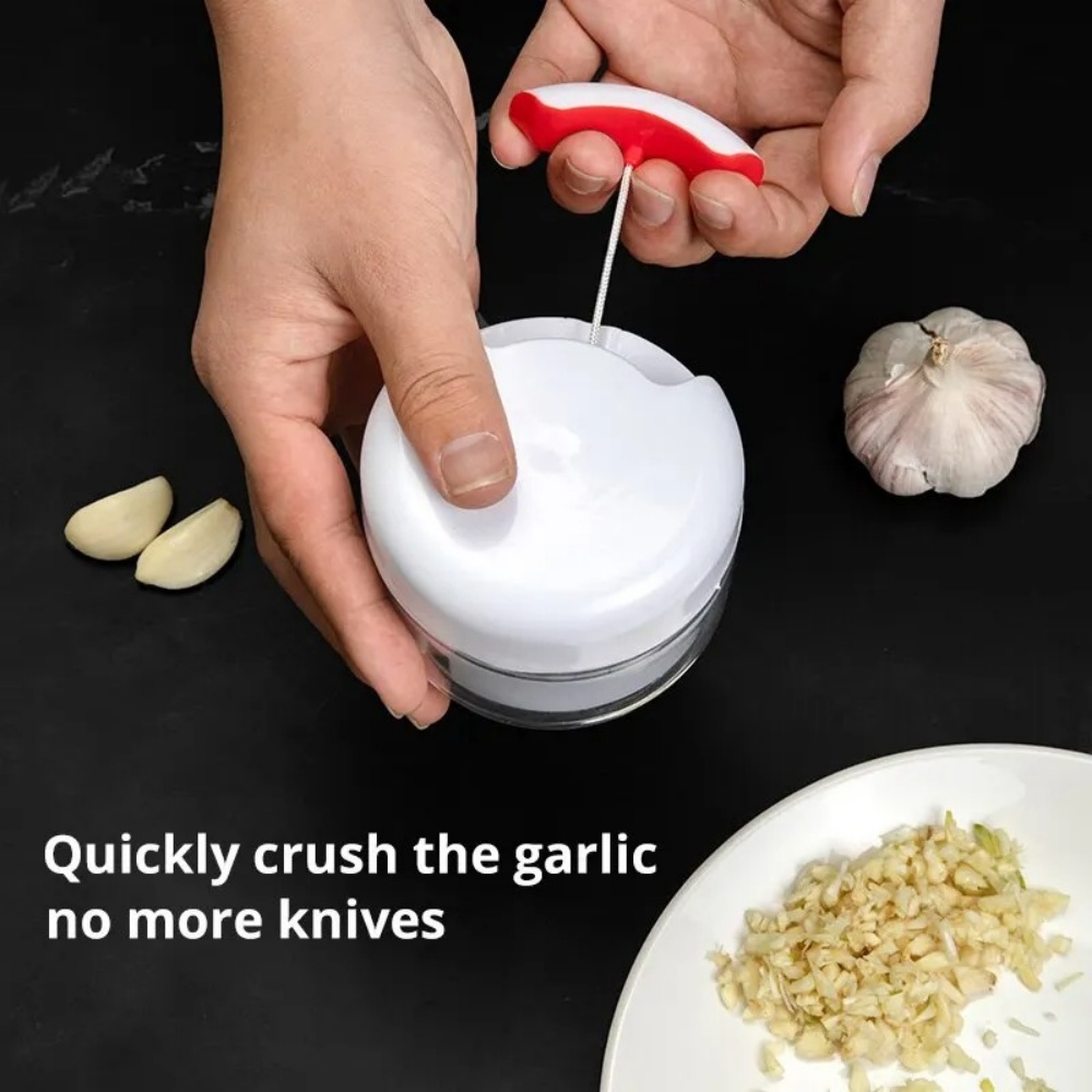 Manual Garlic Masher Hand Pull - Kitchen Job review and price