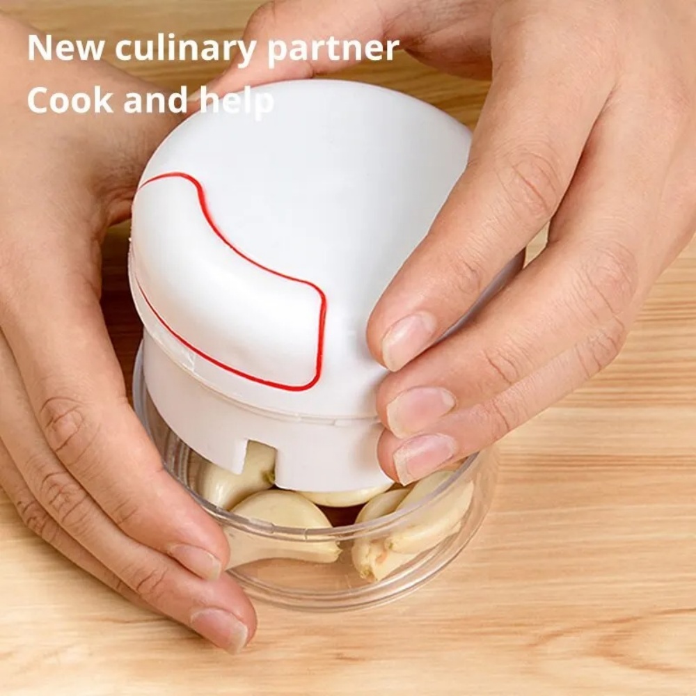 Manual Garlic Masher Hand Pull - Kitchen Job review and price