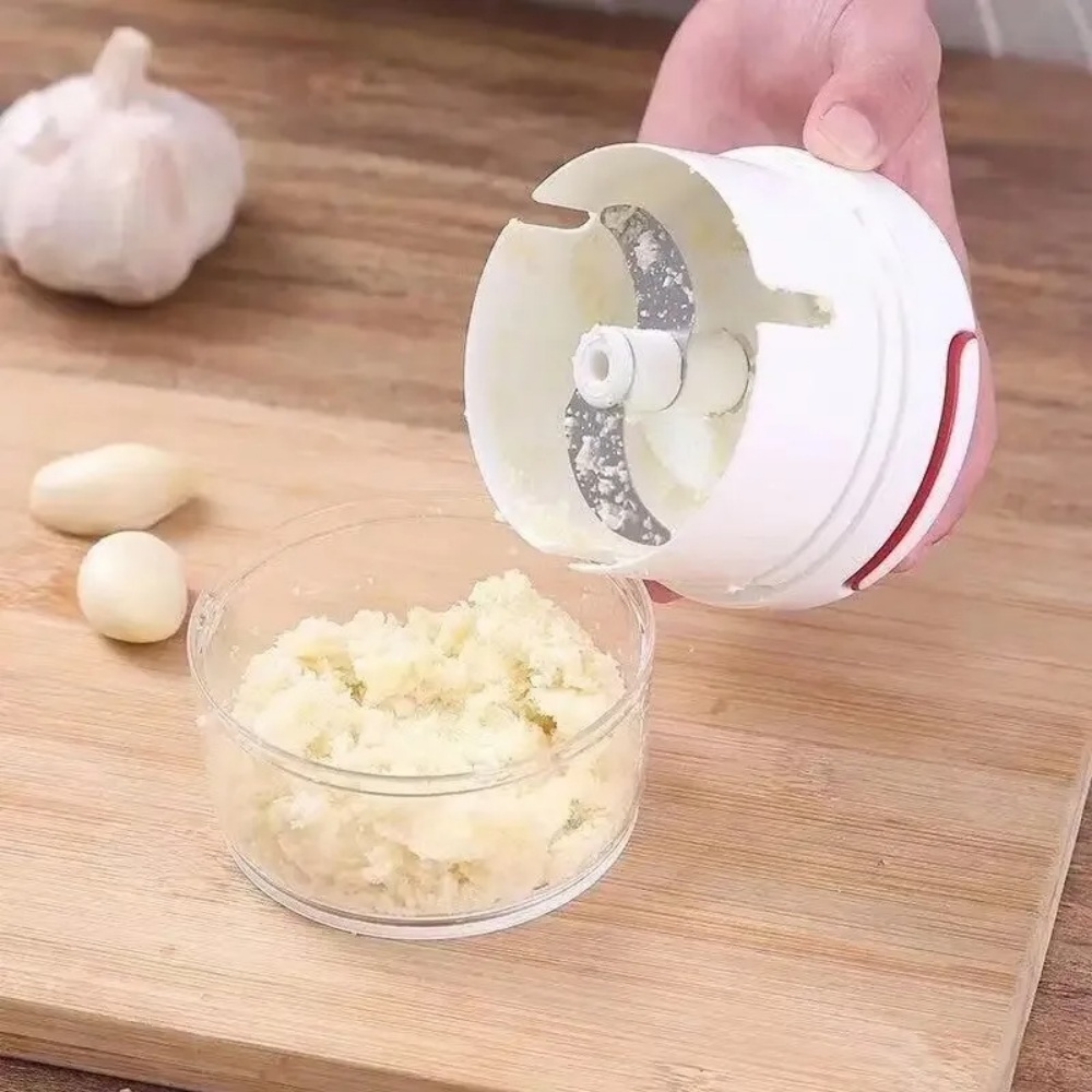 Manual Garlic Masher Hand Pull - Kitchen Job review and price