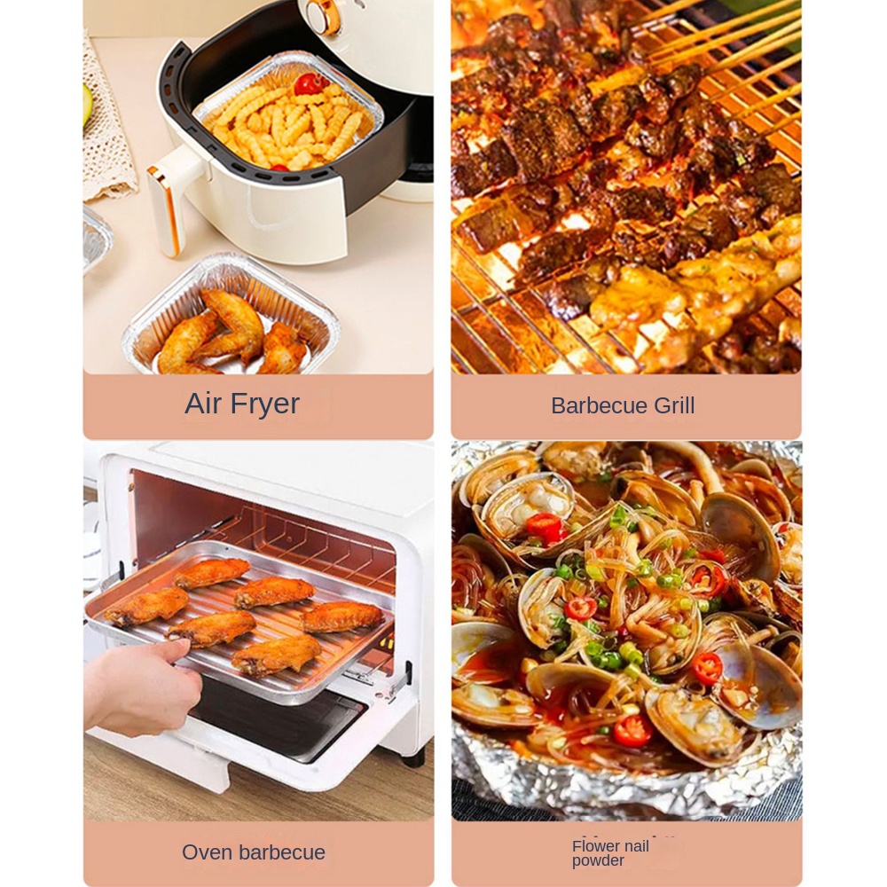 20CM Air Fryer Aluminum Foil P - Kitchen Baking Tray review and price